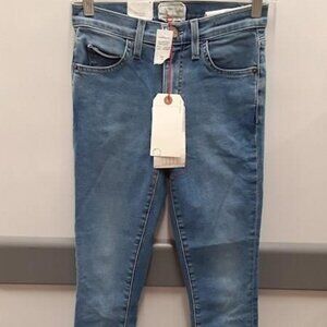 NWT Current/Elliott high waist ankle skinny jeans, size 24